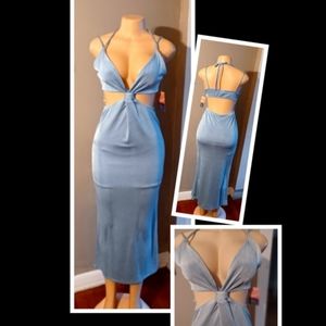 Sexy spandex cutout dress New L